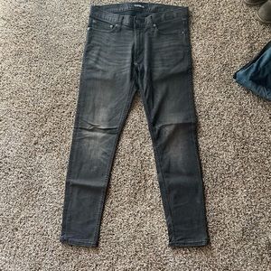 Express jeans men’s grey